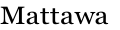 Mattawa
